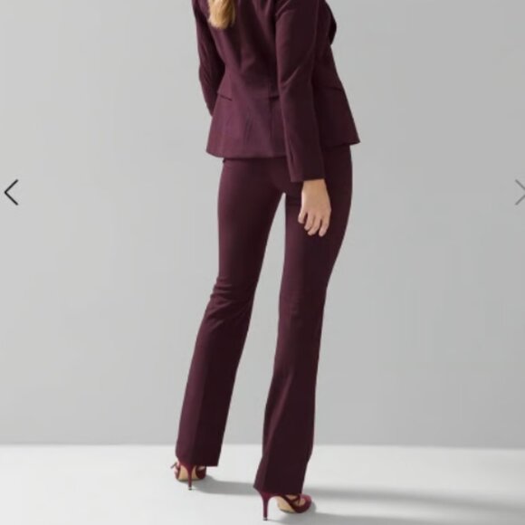 White House Black Market Bootcut Trouser Pants with Lift, Shape + Stretch 10 - Picture 4 of 6